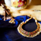Matte Finish addigai - Pearl cluster beads Chocker