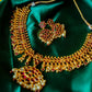 Semi Precious Kemp Addigai flower choker