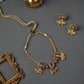 Kemp Gold Finish Chain, Thiruman Sanju chakra pendant