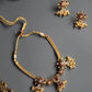Kemp Gold Finish Chain, Thiruman Sanju chakra pendant