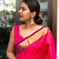 Lotus stud jhumka with  Pearl Hangings