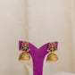 Lotus stud  statement jhumka 4 A