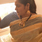 Elephant Jhumka with Round Stud