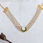 Gold Finish Pearl Beads dainty high neck chocker-14 E