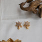 Gold Finish  Chain with  Reverse lotus  Lakshmi Pedantant Necklace #24