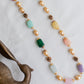 Pearl and Multi beads mala - Multicolour