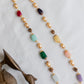 Pearl and Multi beads mala - Multicolour