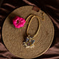 Gold Finish  Chain  with  Gandaberunda Pendant -52B