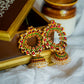 Statement Mango-motifs Round Valayal Stud jhumka