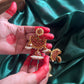 Kemp Half moon chandlier jhumka stud- #18