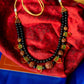 Kemp -  2 layered black beads with kerala type