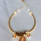 Kemp - Gold Finish  3 layered kemp stone  with  pendant #42