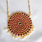 Imitation Kemp Long Chain - Jumbo Chakra Pendant #44