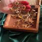 Kemp Half moon chandlier jhumka stud- #17