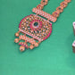 Matte finish Apple model necklace with jhumka
